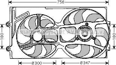 Ava Quality Cooling VW 7514 - Ventola, Raffreddamento motore autozon.pro