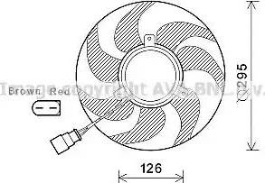 Ava Quality Cooling VW7535 - Ventola, Raffreddamento motore autozon.pro