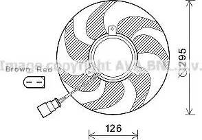 Ava Quality Cooling VW7536 - Ventola, Raffreddamento motore autozon.pro