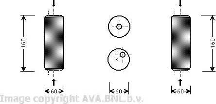 Ava Quality Cooling VW D014 - Essiccatore, Climatizzatore autozon.pro