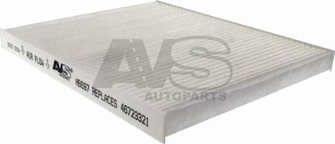 AVS Autoparts HB697 - Filtro, Aria abitacolo autozon.pro