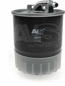 AVS Autoparts M609 - Filtro carburante autozon.pro