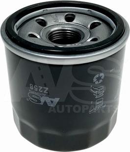 AVS Autoparts Z258 - Filtro olio autozon.pro