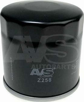 AVS Autoparts Z258 - Filtro olio autozon.pro