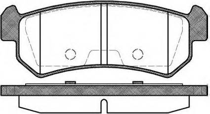 Aywiparts AW1810046 - Kit pastiglie freno, Freno a disco autozon.pro