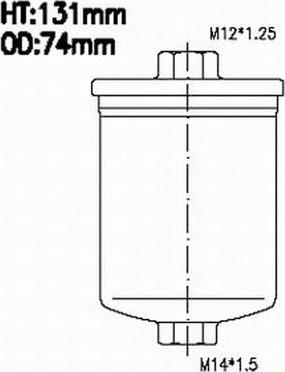 Azumi FSP41010 - Filtro carburante autozon.pro