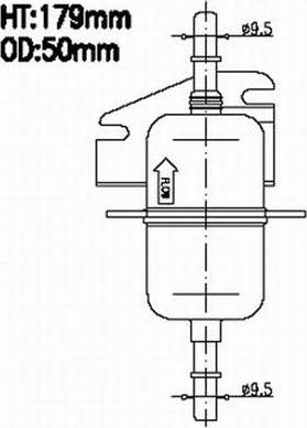 Azumi FSP41140 - Filtro carburante autozon.pro