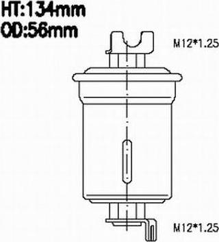 Azumi FSP11093 - Filtro carburante autozon.pro