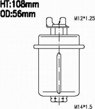 Azumi FSP11079 - Filtro carburante autozon.pro