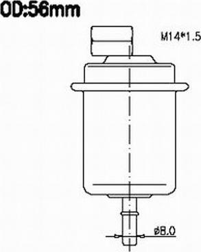 Azumi FSP11206 - Filtro carburante autozon.pro