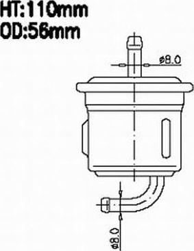 Azumi FSP29704 - Filtro carburante autozon.pro