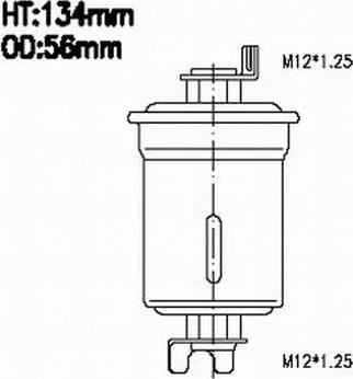 Azumi FSP21100 - Filtro carburante autozon.pro