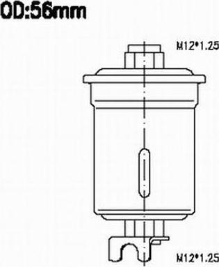 Azumi FSP23050 - Filtro carburante autozon.pro