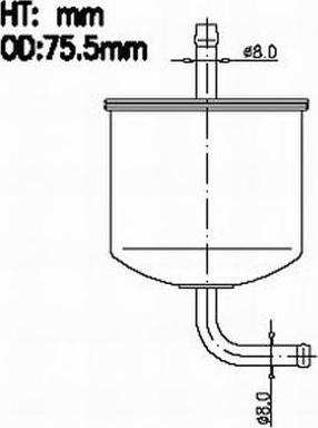 Azumi FSP27350 - Filtro carburante autozon.pro