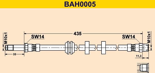 Barum BAH0005 - Flessibile del freno autozon.pro