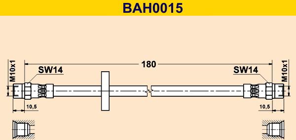 Barum BAH0015 - Flessibile del freno autozon.pro