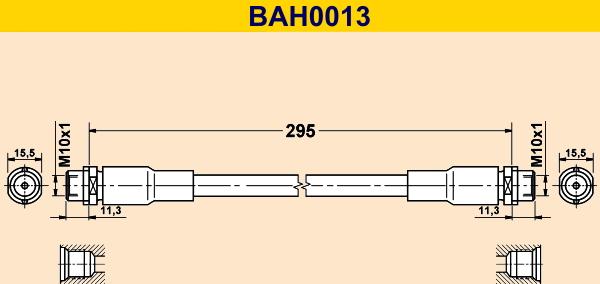 Barum BAH0013 - Flessibile del freno autozon.pro