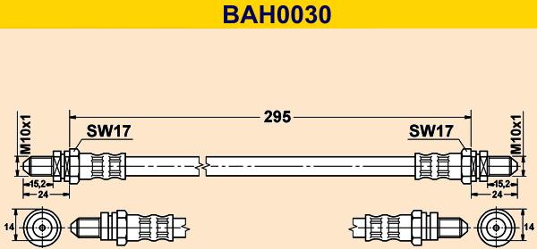 Barum BAH0030 - Flessibile del freno autozon.pro