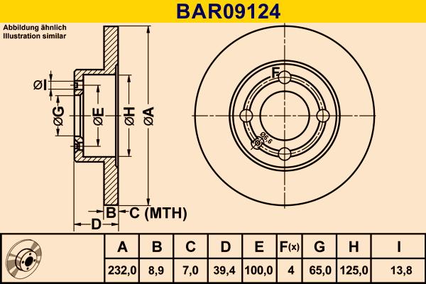 Barum BAR09124 - Discofreno autozon.pro