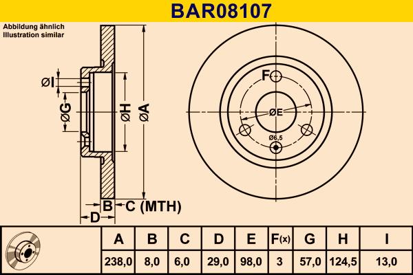 Barum BAR08107 - Discofreno autozon.pro