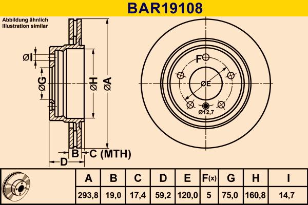 Barum BAR19108 - Discofreno autozon.pro