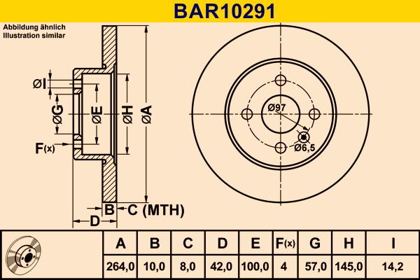 Barum BAR10291 - Discofreno autozon.pro