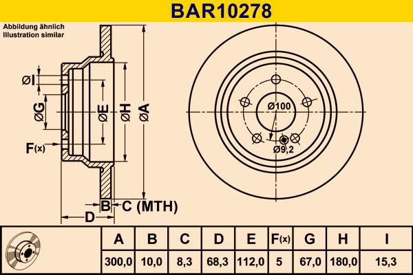 Barum BAR10278 - Discofreno autozon.pro