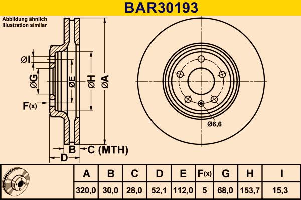 Barum BAR30193 - Discofreno autozon.pro