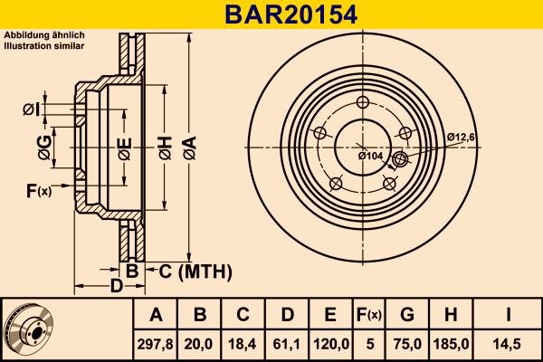 Barum BAR20154 - Discofreno autozon.pro