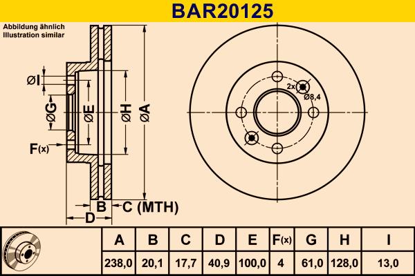 Barum BAR20125 - Discofreno autozon.pro