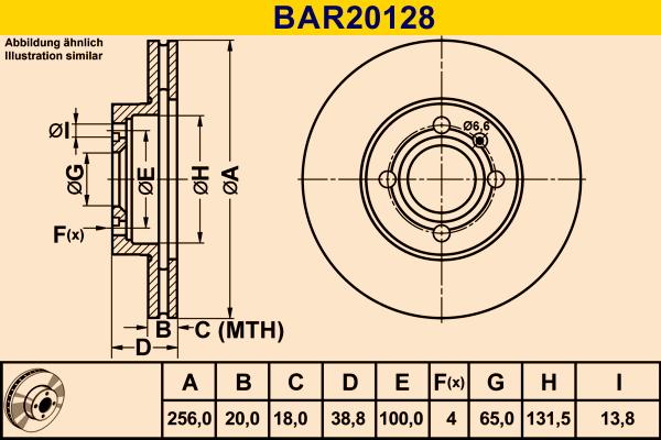 Barum BAR20128 - Discofreno autozon.pro