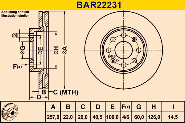 Barum BAR22231 - Discofreno autozon.pro