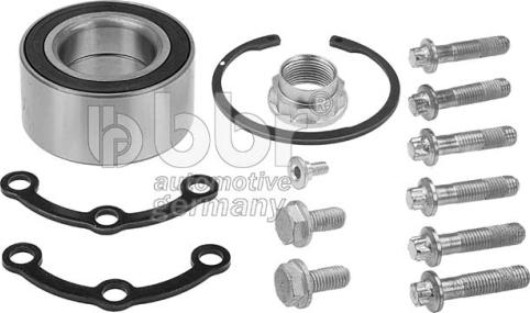 BBR Automotive 001-51-12644 - Kit cuscinetto ruota autozon.pro