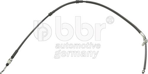 BBR Automotive 001-10-16960 - Cavo comando, Freno stazionamento autozon.pro