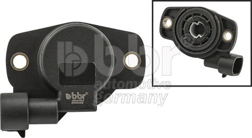 BBR Automotive 001-10-16865 - Sensore, Regolazione valvola farfalla autozon.pro