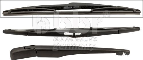 BBR Automotive 001-10-30422 - Braccio tergi, Pulizia cristalli autozon.pro