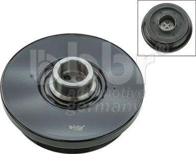 BBR Automotive 001-10-29747 - Puleggia cinghia, Albero a gomiti autozon.pro