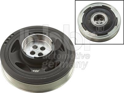 BBR Automotive 001-10-29712 - Puleggia cinghia, Albero a gomiti autozon.pro