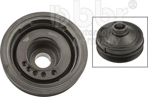 BBR Automotive 001-10-24454 - Puleggia cinghia, Albero a gomiti autozon.pro