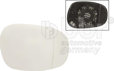 BBR Automotive 001-10-24470 - Vetro specchio, Specchio esterno autozon.pro