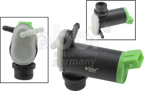 BBR Automotive 001-10-21163 - Pompa acqua lavaggio, Pulizia cristalli autozon.pro