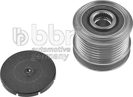 BBR Automotive 001-30-12823 - Puleggia cinghia, Alternatore autozon.pro