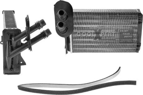 BBR Automotive 002-60-00921 - Scambiatore calore, Riscaldamento abitacolo autozon.pro