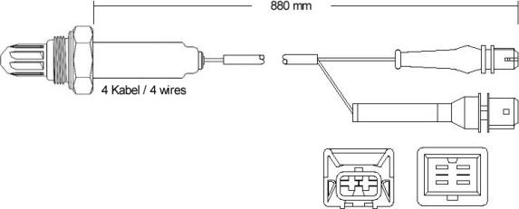 BBT OXY422.088 - Sonda lambda autozon.pro