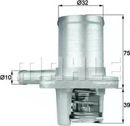 BEHR TI 40 89 - Termostato, Refrigerante autozon.pro