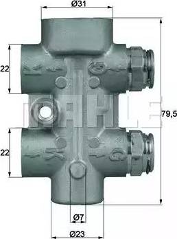 BEHR TO 8 80 - Termostato, Raffreddamento olio autozon.pro