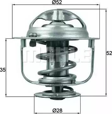 BEHR TX 165 88D - Termostato, Refrigerante autozon.pro