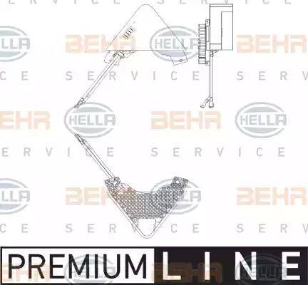 BEHR HELLA Service 5HL 351 321-271 - Regolatore, Ventitlatore abitacolo autozon.pro