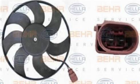 BEHR HELLA Service 8EW 351 039-201 - Ventola, Raffreddamento motore autozon.pro