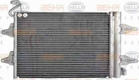 BEHR HELLA Service 8FC 351 301-534 - Condensatore, Climatizzatore autozon.pro